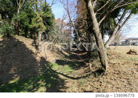 栃木県下野市の児山城跡 138096778