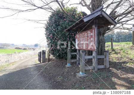 茨城県筑西市にある関城坑道跡 茨城県筑西市にある関城坑道跡 138097188