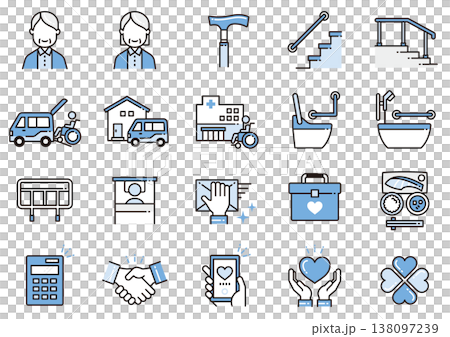 Care and Welfare Icons (10 icons) Care and Welfare Icons (10 icons) 138097239