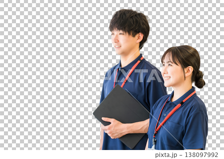 Care managers and occupational therapists working in nursing care facilities and day care centers 138097992