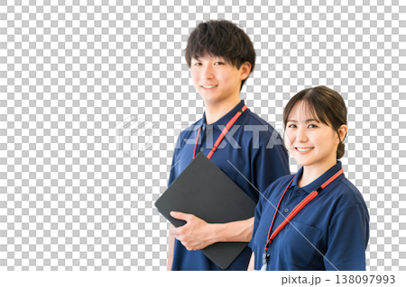 Care managers and occupational therapists working in nursing care facilities and day care centers 138097993