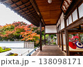 群馬 宝徳寺　紅葉の映える庭園 138098171