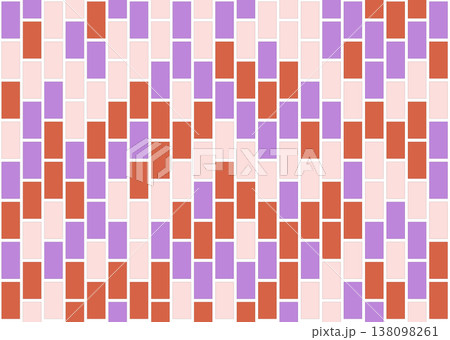 背景 タイル レンガ模様 138098261