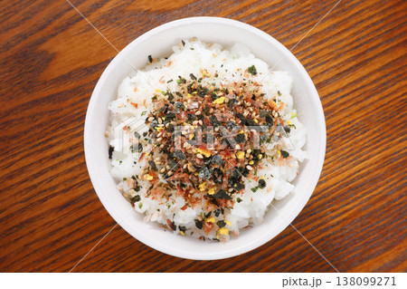 ふりかけご飯 138099271