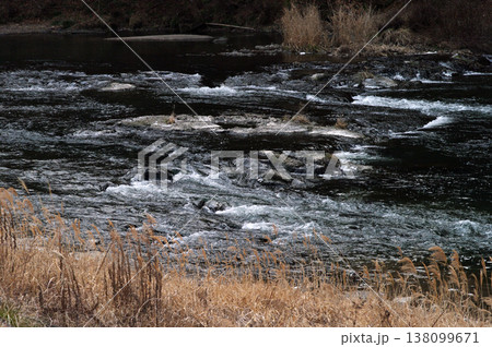 福島県、矢祭山。冬も極寒のある日、ハイキングにちょうど良い低山を歩いた。 138099671