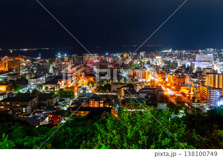 鹿児島・市街夜景 鹿児島・市街夜景 138100749