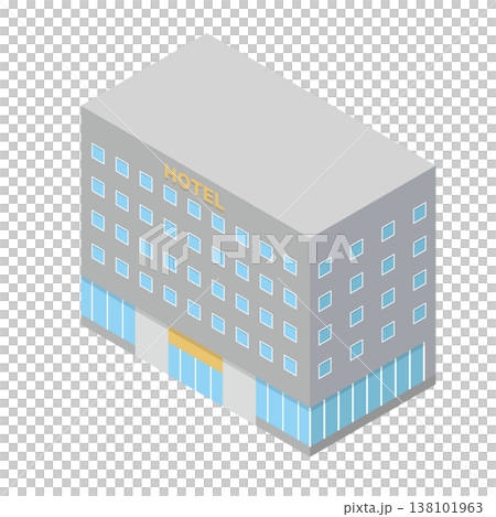 飯店建築插圖 138101963