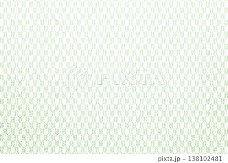キラキラ輝く繊細な淡い抹茶色の模様に白い矢絣柄を重ねた背景画像9 138102481