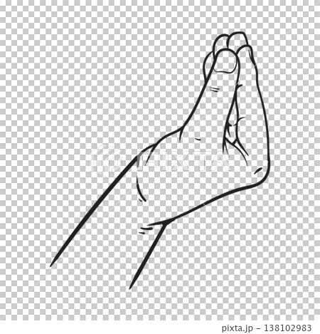 Bellissimo italian tasty food hand gesture 138102983