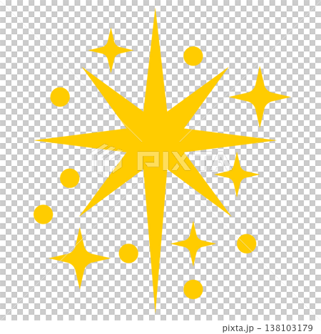 Yellow stars sparkles. Yellow stars sparkles. 138103179
