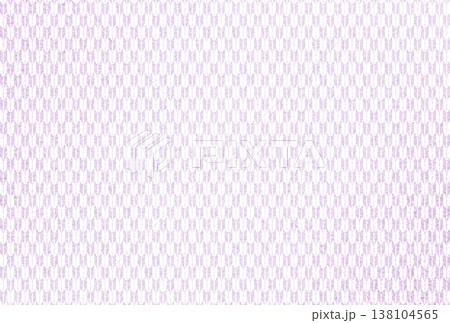 キラキラ輝く繊細な淡い紫色の模様に白い矢絣柄を重ねた背景画像16 キラキラ輝く繊細な淡い紫色の模様に白い矢絣柄を重ねた背景画像16 138104565