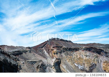 富士登山 富士山頂お鉢巡り 富士登山 富士山頂お鉢巡り 138104633