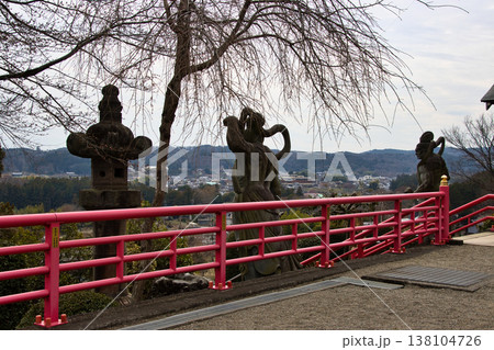 高麗山聖天院勝楽寺　仁王尊　埼玉県日高市 138104726