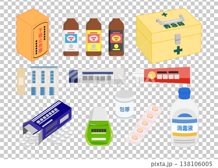 家用藥品插圖集 138106005
