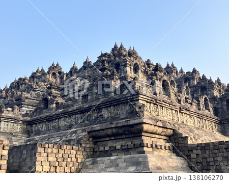 インドネシア ボロブドゥール寺院 インドネシア ボロブドゥール寺院 138106270