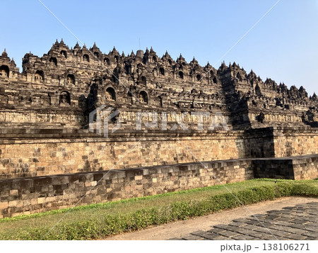 インドネシア　ボロブドゥール寺院 138106271