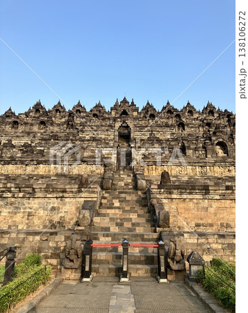 インドネシア ボロブドゥール寺院 インドネシア ボロブドゥール寺院 138106272