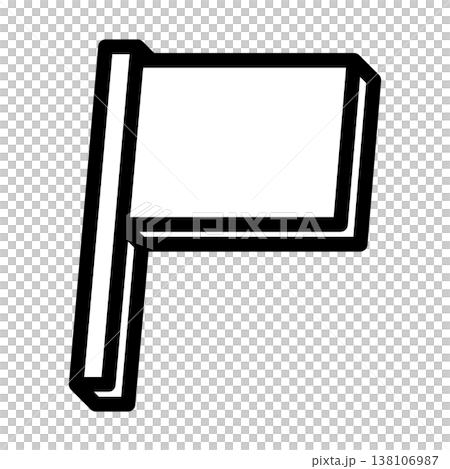 3D風のフラグ 138106987