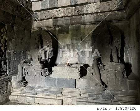 インドネシア　北プラオサン寺院 138107120