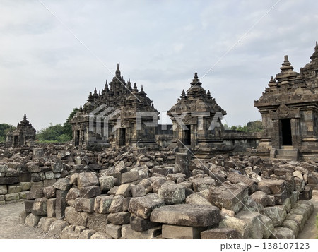 インドネシア　北プラオサン寺院 138107123