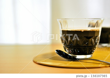 ほどよい苦みが美味しいコーヒーゼリー ほどよい苦みが美味しいコーヒーゼリー 138107365