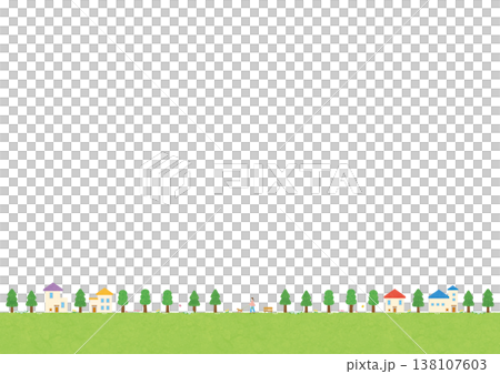 背景-お散歩風景1 138107603