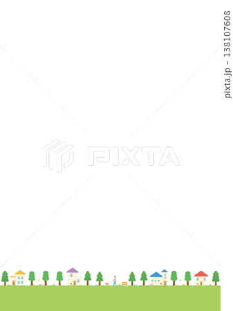 背景-お散歩風景3ベク 138107608