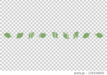 Simple and cute forest design leaf line material set | Border lines for kindergartens and nurseries Simple and cute forest design leaf line material set | Border lines for kindergartens and nurseries 138108005