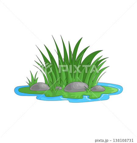 Illustration of grass Illustration of grass 138108731