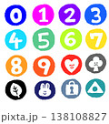 数字と絵 138108827