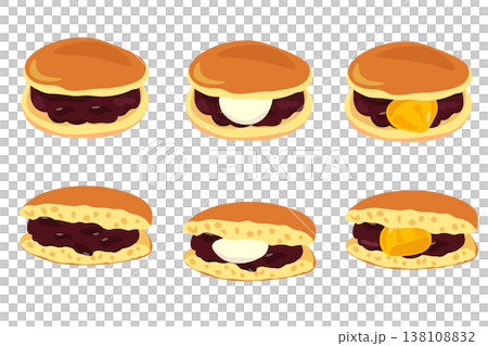 銅鑼燒套餐（紅豆泥、鮮奶油、栗子） 138108832