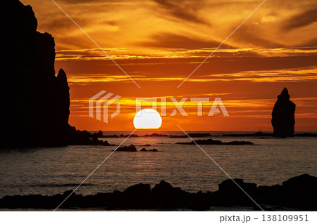 絶景積丹の夕日 絶景積丹の夕日 138109951