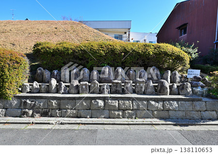 京都 御土居 各所に残る秀吉が築いた土塁 京都 御土居 各所に残る秀吉が築いた土塁 138110653