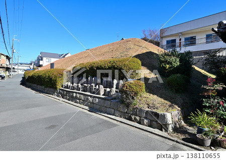 京都 御土居 各所に残る秀吉が築いた土塁 京都 御土居 各所に残る秀吉が築いた土塁 138110655