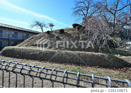 京都 御土居 各所に残る秀吉が築いた土塁 京都 御土居 各所に残る秀吉が築いた土塁 138110671