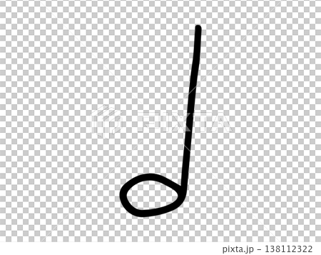 Simple handwritten musical notes Simple handwritten musical notes 138112322
