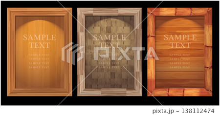 木材のフレーム額縁 木材のフレーム額縁 138112474