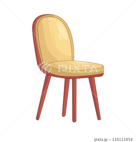 Illustration of dining chair 138112858