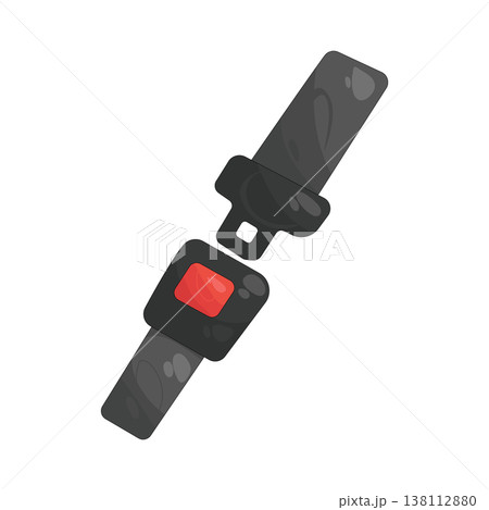 Illustration of seat belt Illustration of seat belt 138112880