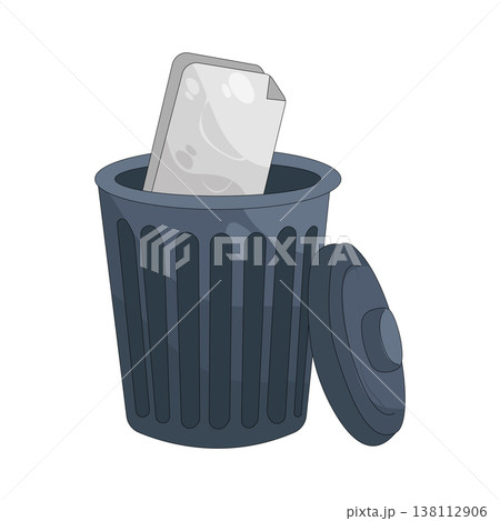 Illustration of Delete file Illustration of Delete file 138112906