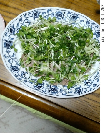 家庭料理 豚肉の冷しゃぶ 家庭料理 豚肉の冷しゃぶ 138113267