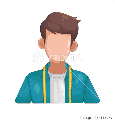 Illustration of Fashion designer male Illustration of Fashion designer male 138113975