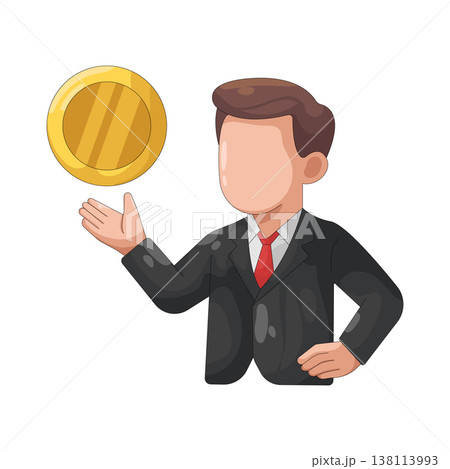 Illustration of Businessman Illustration of Businessman 138113993