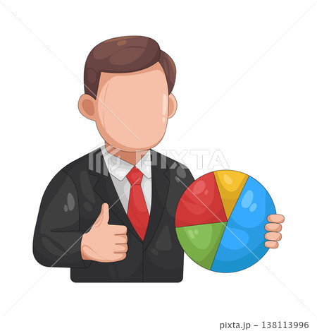 Illustration of Businessman Illustration of Businessman 138113996