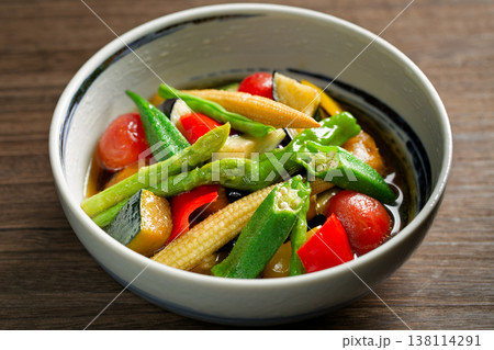野菜の揚げびたし 野菜の揚げびたし 138114291