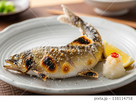 鮎の塩焼き 138114758