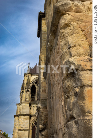 Reims, Marne, Grand-Est, France, August, 28th, 2025, Champagne Area, Heritagestyle Gothic 138115086