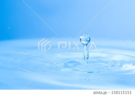 水しぶきのアクションショット 138115151