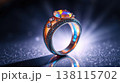 Single fine ring captured in minimal style. A chic, elegant, and timeless visual. 138115702