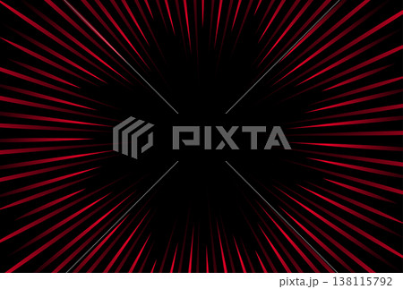 Abstract red light speed zoom black background technology. Vector illustration Abstract red light speed zoom black background technology. Vector illustration 138115792